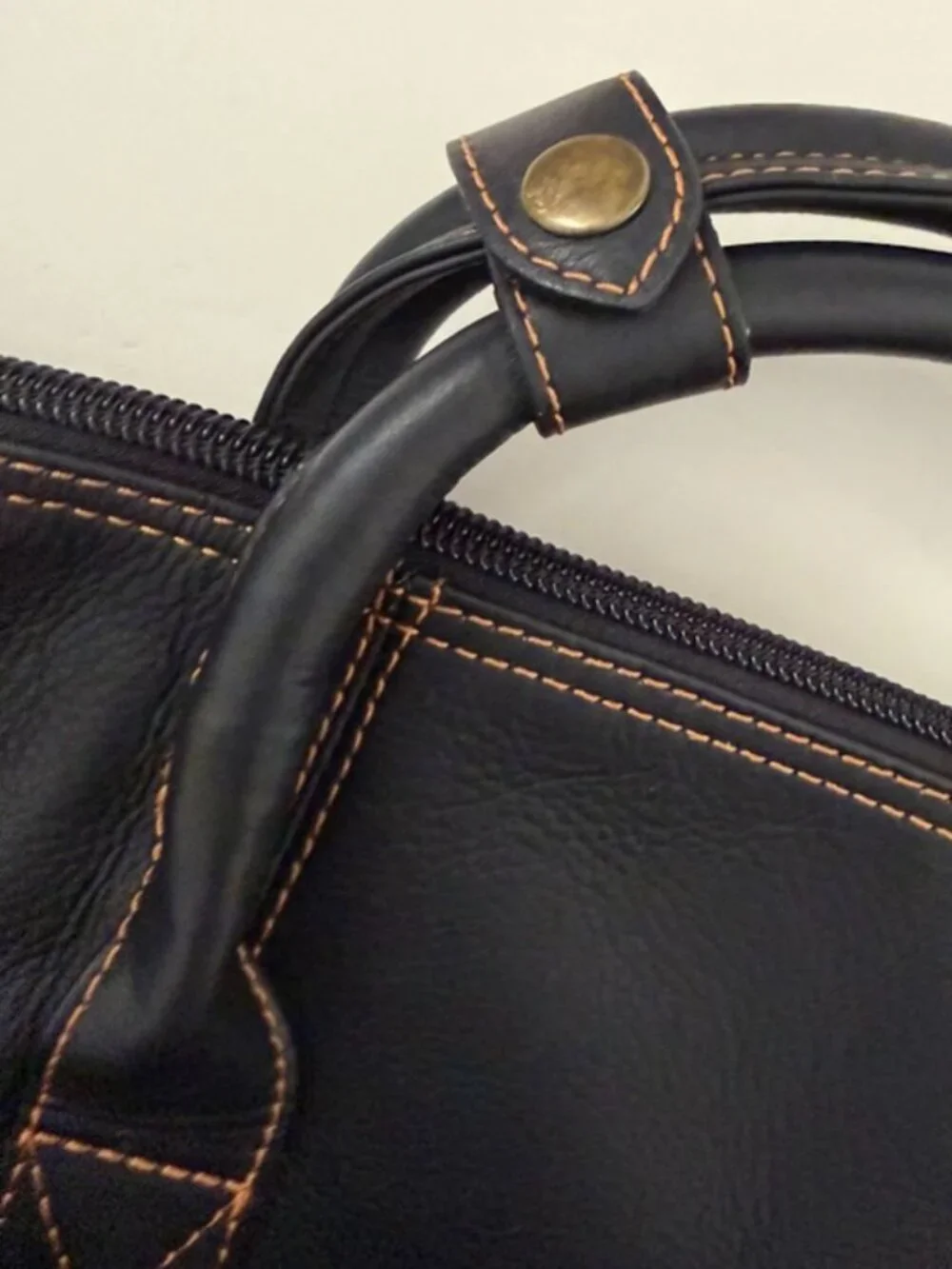 NWT LINKS & KINGS Crown Aviemore Duffle bag Leather Weekender Black Golf related